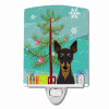 Christmas Tree and Dog Ceramic Night Light - S000213B001695P099067V000