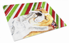 Christmas Design Dog Print Glass Cutting Board Large - SC9334LCB