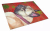 Christmas Design Dog Print Glass Cutting Board Large - S000213B001695P036995V133