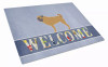 Welcome Dog Print Glass Cutting Board Large - S000213B001695P079712V012