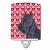 Hearts Love and Valentine's Day Dog Art Ceramic Night Light - SS4523CNL