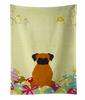 Easter Eggs Design with Dog Kitchen Towel - BB6115KTWL