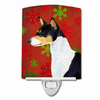 Snowflakes Holiday Dog Art Ceramic Night Light - SS4721CNL
