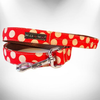 Polka Dot Dog - Tan Dots Leads - S002145B002497P000026V016