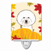Thanksgiving Design with Dog Ceramic Night Light - S000213B001695P099354V000