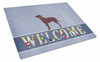 Welcome Dog Print Glass Cutting Board Large - S000213B001695P079710V006