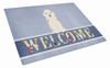 Welcome Dog Print Glass Cutting Board Large - BB5672LCB