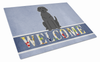 Welcome Dog Print Glass Cutting Board Large - BB5638LCB