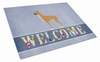 Welcome Dog Print Glass Cutting Board Large - S000213B001695P079710V020