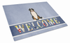 Welcome Dog Print Glass Cutting Board Large - BB5617LCB