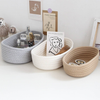 Handmade Sustainable Rope Basket Organizer - CSCORD249