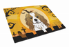 Halloween Dog Print Glass Cutting Board Large - S000213B001695P056867V018
