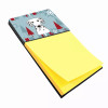 Seasonal Holiday Dog Art Sticky Note Holder - S000213B001695P056679V009