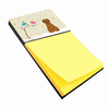 Seasonal Holiday Dog Art Sticky Note Holder - BB2554SN