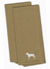 Dog Design Embroidered Kitchen Towel Set of 2 - BB3467TNTWE