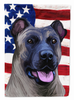 American Flag with Dog Artwork Flag Garden Size - CK6491GF