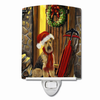 Christmas Dog Art Ceramic Night Light - S000213B001695P020825V003