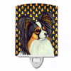 Candy Corn Halloween Dog Art Portrait Ceramic Night Light - S000213B001695P102820V000