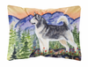Dog Portrait/Landscape Painting Fabric Decorative Pillow - SS8157PW1216
