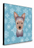 Snowflake Dog Artwork Wall Panel - S000213B001695P014410V031