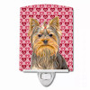 Hearts Love and Valentine's Day Dog Art Ceramic Night Light - KJ1191CNL