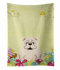 Easter Eggs Design with Dog Kitchen Towel - BB6123KTWL