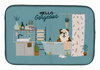 Dog in Bathtub Dish Drying Mat - CK7543DDM