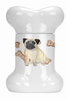 Dog on Bone Shaped Treat Jar - S000213B001695P116214V025