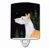 Starry Night Dog Art Ceramic Night Light - S000213B001695P103831V000