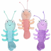 Multipet Margaritaville® Mini Gumbo Shrimp Plush Dog Toy Assorted 6"