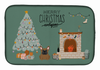Dog Christmas Everyone Dish Drying Mat - S000213B001695P020167V005