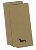 Dog Design Embroidered Kitchen Towel Set of 2 - BB3382TNTWE
