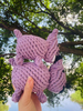 Handmade Sustainable Hippo Dog Rope Toys - CSCORD226