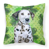 St Patrick's With Dog Fabric Decorative Pillow - S000213B001695P114355V000