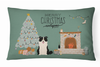 Christmas Everyone Dog Art Canvas Fabric Decorative Pillow - S000213B001695P020350V028