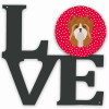 Dog Face Metal Wall Artwork LOVE - S000213B001695P013046V000
