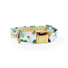 Lucky Irish Four Leaf Clover St. Paddy's Day Shamrock Buckle & Martingale Dog Collar - S002793B002925P000070V044