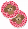 Dog Themed Cup Holder Car Coasters (Set of 2) - S000213B001695P076408V121