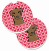 Dog Themed Cup Holder Car Coasters (Set of 2) - S000213B001695P076408V100