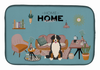 Dog in Sweet Home Dish Drying Mat - S000213B001695P020177V004
