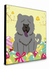 Easter Eggs Dog Artwork Wall Panel - BB6139UP88