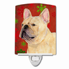 Snowflakes Holiday Dog Art Ceramic Night Light - SS4692CNL