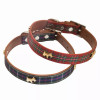 Highland Tartan Dog Collar (Red, Blue) - S001238B001861P000007V002
