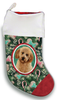 Labradoodle Red- Best of Breed Christmas Stocking