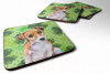 St Patrick's Design with Dog Foam Coaster Set of 4 - S000213B001695P113662V000