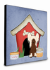 Dog House Collection Design with Dog Wall or Door Hanging Prints - BB2867UP88