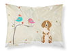 Christmas Presents between Friends Dog Fabric Standard Pillowcase - S000213B001695P069862V000