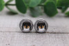 Dog Breeds | Glass Stud Earrings | Hypoallergenic - S001853B002266P000431V021