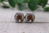 Dog Breeds | Glass Stud Earrings | Hypoallergenic - S001853B002266P000431V031