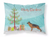 Merry Christmas Tree With Dog Fabric Standard Pillowcase - S000213B001695P072040V000